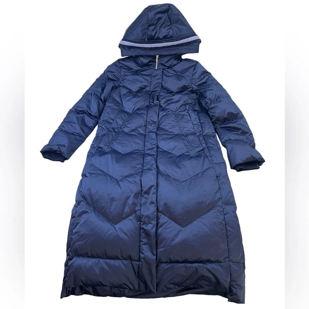 Bosideng Navy Puffer Coat N247-23 - Picture 2 of 8